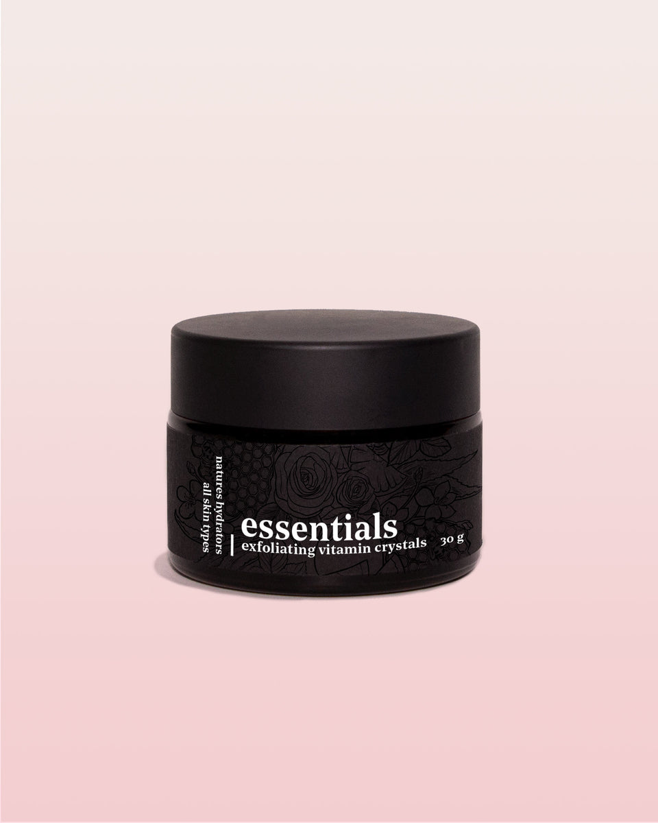 Exfoliating Vitamin Crystals 30g Essentials Range Organic Ministry